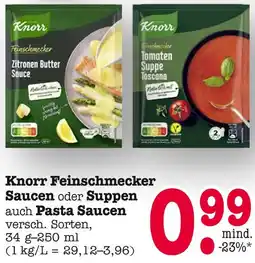 E-Center Knorr feinschmecker zitronen butter sauce Angebot