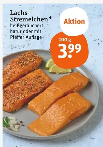 tegut Lachs-stremelchen heißgeräuchert natur Angebot