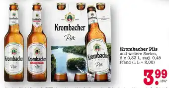 E-Center Krombacher pils Angebot