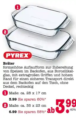 E-Center Pyrex bräter Angebot