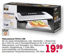 E-Center Star q vakuumierer vs 64-18b Angebot