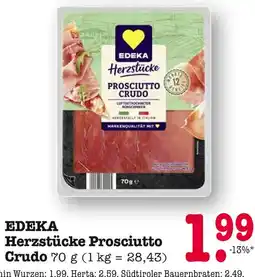 E-Center Edeka herzstücke prosciutto crudo Angebot