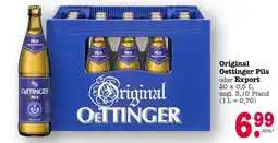 E-Center Oettinger original oettinger pils Angebot
