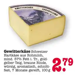 E-Center Gewitterkäse Angebot