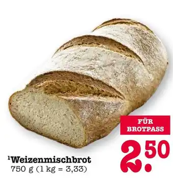 E-Center Weizenmischbrot Angebot