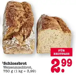 E-Center Schlossbrot Angebot