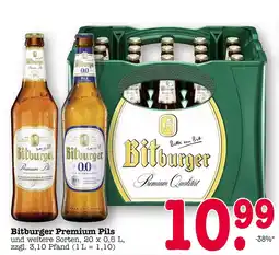 E-Center Bitburger premium pils Angebot