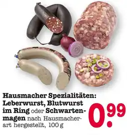E-Center Leberwurst Angebot