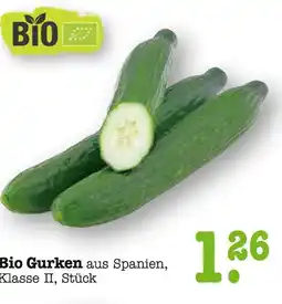 E-Center Bio gurken Angebot