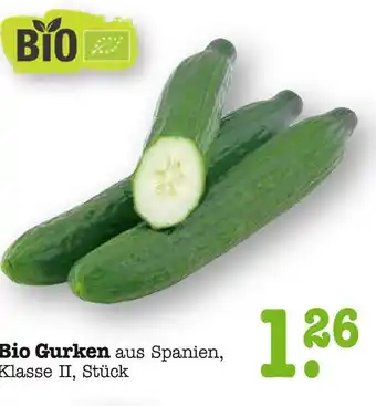 E-Center Bio gurken Angebot
