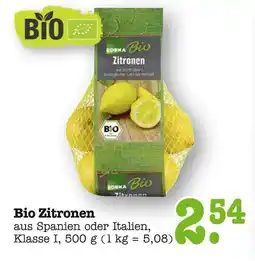 E-Center Edeka bio bio zitronen Angebot