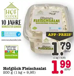 E-Center Hofglück feiner fleischsalat Angebot