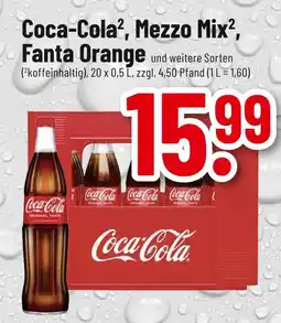 trinkgut Coca-cola, mezzo mix, fanta orange und weitere sorten Angebot