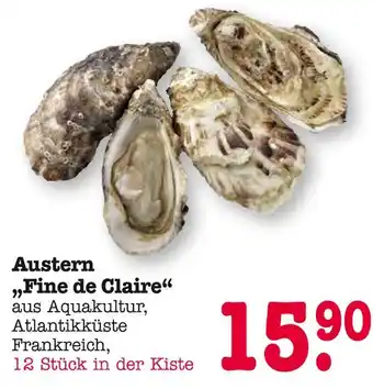 E-Center Austern fine de claire Angebot
