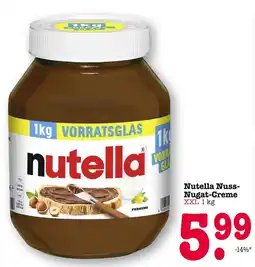 E-Center Nutella nutella nuss-nugat-creme xxl Angebot