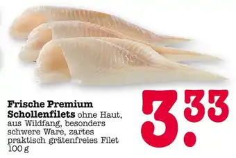 E-Center Frische premium schollenfilets Angebot