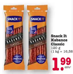E-Center Snack it kabanos classic Angebot