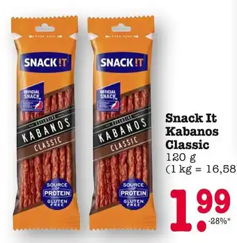 E-Center Snack it kabanos classic Angebot