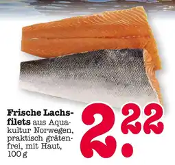E-Center Frische lachsfilets Angebot