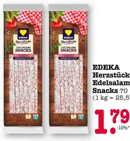 E-Center Edeka herzstücke edelsalami snacks Angebot