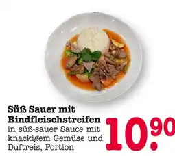 E-Center Süß sauer mit rindfleischstreifen Angebot
