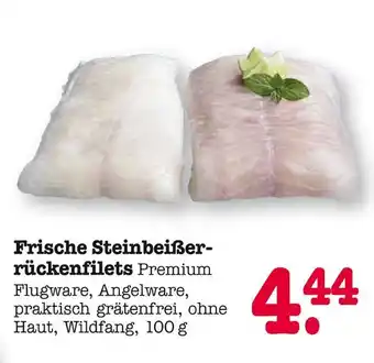 E-Center Frische steinbeißer-rückenfilets Angebot