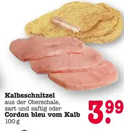 E-Center Kalbsschnitzel Angebot