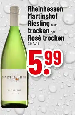 trinkgut Martinshof rheinhessen riesling trocken Angebot