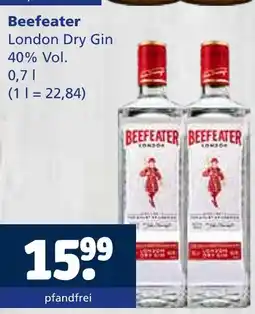Getränkewelt Beefeater london dry gin Angebot