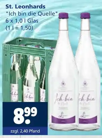 Getränkewelt St. leonhards ich bin die quelle Angebot