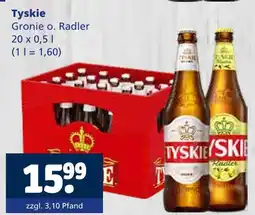 Getränkewelt Tyskie gronie o. radler Angebot