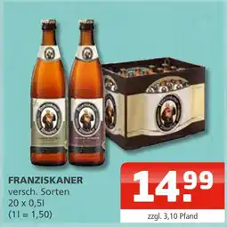 Getränke Oase Franziskaner Angebot