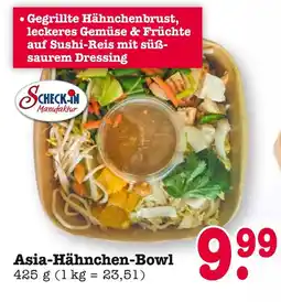 E-Center Scheck-in manufaktur asia-hähnchen-bowl Angebot