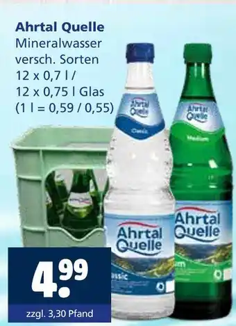 Getränkewelt Ahrtal quelle mineralwasser Angebot