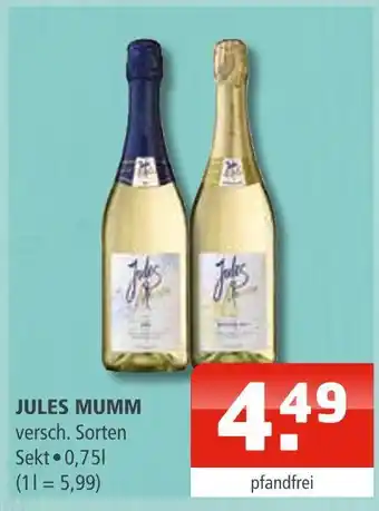 Getränke Oase Jules mumm Angebot