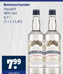 Getränkewelt Bommerlunder aquavit Angebot