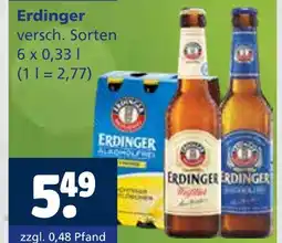 Getränkewelt Erdinger Angebot