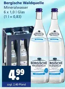 Getränkewelt Bergische waldquelle mineralwasser Angebot