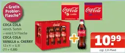 Getränke Oase Coca cola vanilla Angebot