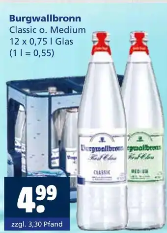 Getränkewelt Burgwallbronn classic Angebot