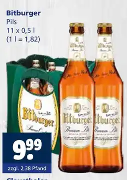 Getränkewelt Bitburger pils Angebot