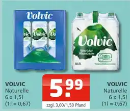 Getränke Oase Volvic naturelle Angebot