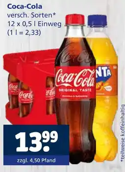 Getränkewelt Coca-cola coca-cola original taste Angebot