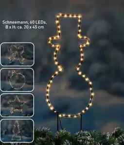 Aldi Nord Home Creation LED-­Metallstecker Angebot