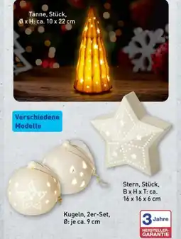 Aldi Nord Home Creation LED-Weihnachtskeramik Angebot