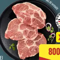 Aldi Nord Meine Metzgerei Schweine-Nackensteaks XXL Angebot