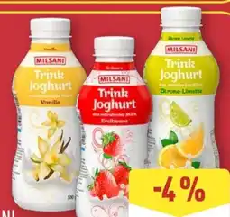 Aldi Nord Milsani Trinkjoghurt Angebot