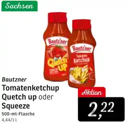 KONSUM Tomatenketchup Quetch up oder Squeeze Angebot