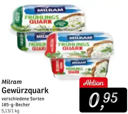 KONSUM Milram Gewürzquark Angebot