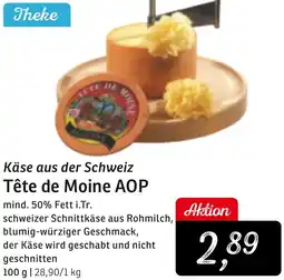 KONSUM Tête de Moine AOP Angebot